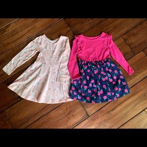 Toddler girl dresses. Children’s Place and Cat & Jack brand.